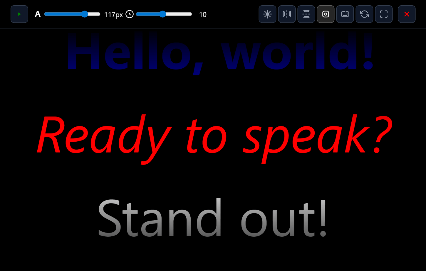 NanoPrompter - Teleprompter Online